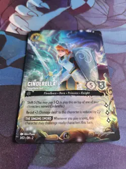 Cinderella Stouthearted 3/C1 - Lorcana Disney Challenge Promo Foil Top 64 - Image 1