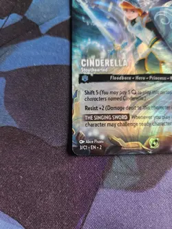 Cinderella Stouthearted 3/C1 - Lorcana Disney Challenge Promo Foil Top 64 - Image 5