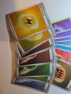 Pokemon TCG Basic Holo Energy 14 Card Lot Mixed Era All NM - Image 3