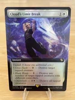 Cloud's Limit Break (Extended Art) Commander: Final Fantasy Foil - Image 1