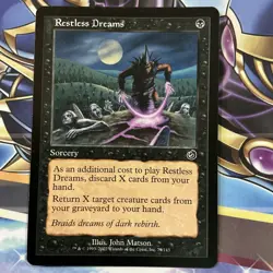 Restless Dreams Magic The Gathering Torment MTG (79/143) LP - Image 1
