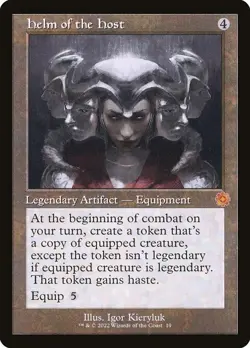 [MTG] Helm of the Host (Retro Frame) (019) (BRR) NM - Image 1