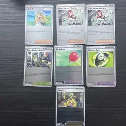 Pokemon joblot bundle. Ascended heroes reverse holos trainer cards. 7x cards - Image 1