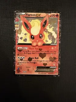 Pokemon Flareon EX RC6/RC32 Generations Radiant Collection Holo NM/LP - Image 1