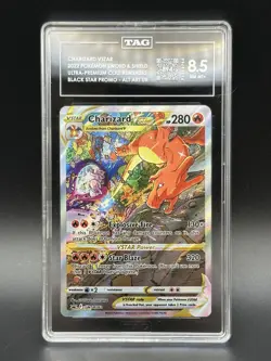 Charizard 🔥 VSTAR • 2022 Pokemon SWSH262 Promo Ultra Rare • TAG 8.5 - Image 1