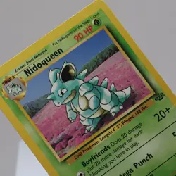 Pokemon TCG - Nidoqueen 23/64 Jungle Rare WOTC 1999 - Image 1