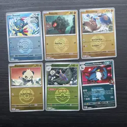 Pokemon Reverse Holo Ascended Heroes dusk ball Pattern / R/ love ball 9x cards. - Image 1