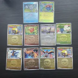 Pokemon TCG - Ascended Heroes - Reverse Holo poke ball pattern. 10x cards - Image 1