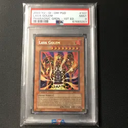 Lava Golem *PSA 9* 1st Edition * PGD-107 *Secret Rare* 2003 *Vintage* Yugioh - Image 1