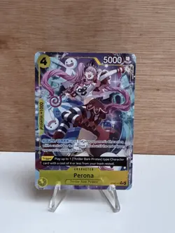 Perona OP14-111 Alt Art The Azure Sea's Seven One Piece Card - Image 1
