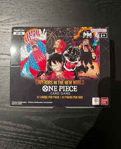One Piece TCG OP-09 Emperors in the New World Booster Box *UNSEALED* - Image 1