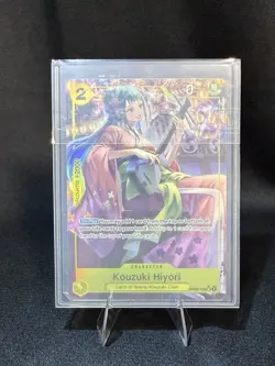 One Piece CCG Kouzuki Hiyori Alt Art SR OP06-106 - Image 1