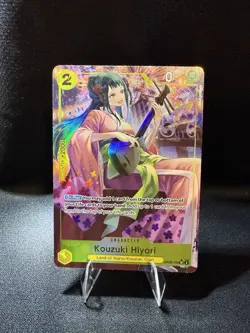 One Piece CCG Kouzuki Hiyori Alt Art SR OP06-106 - Image 4