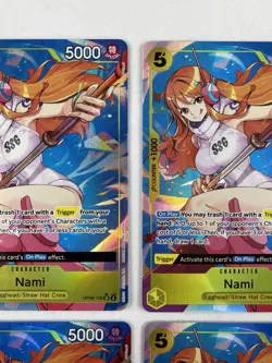 Nami Alt Art - Two legends OP08-106 (4X Playset) - Image 3