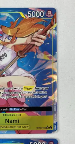 Nami Alt Art - Two legends OP08-106 (4X Playset) - Image 4
