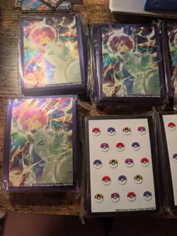 13 Packs Of Pokemon Etb Card Sleeves - Image 2