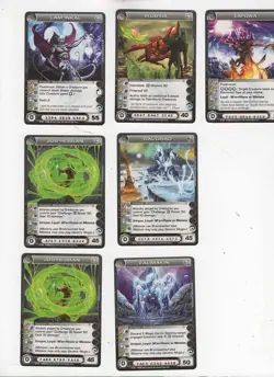 Chaotic lot #228 13 M'arrillian creature cards. - Image 3