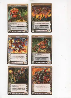 Chaotic lot #227 12 Danian creature cards. - Image 3