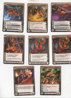 Chaotic lot #215 16 Danian creature cards. - Image 3