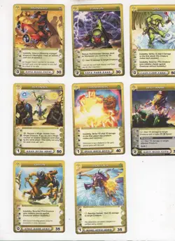 Chaotic lot #212 14 Mipedian creature cards. - Image 3