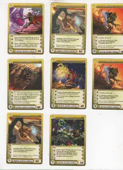 Chaotic lot #211 14 Mipedian creature cards. - Image 1