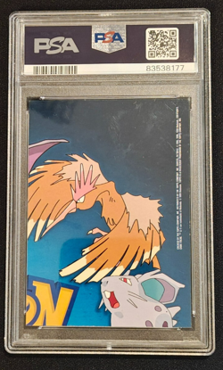 Graded PSA 8 Professor Oak #TV7 Topps Ser. 1 Character Pokemon Card TCG - 1999 - Image 2