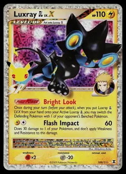 Pokemon Card - Luxray GL LV.X Celebrations Classic Collection 109/111 Holo - Image 1