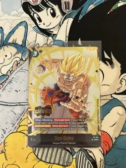 Son Goku - FP-034 (Release Event Winner) - Fusion World Promotion Cards - Image 1