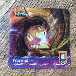 2003 Pokemon Advanced Artbox 3D Wurmple Silcoon Beautifly #AF06 Lenticular Card - Image 1
