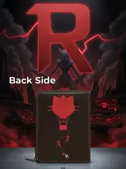 Pokemon Trading Card Binder 50 Pages 400 Pockets Destined Rivals Team Rocket - Image 2