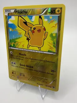 Pikachu 42/146 Reverse Holo | XY Base Set 2014 | Near Mint Pokemon Card - Image 2