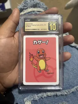Pokemon TCG Charmander Old Maid CGC Pristine 10 JPN Edition Japanese 2019 - Image 1