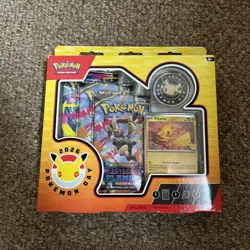 Pokemon TCG - Pokemon Day 2026 Collection - Pikachu Promo - IN HAND - Image 1