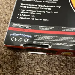 Pokemon TCG - Pokemon Day 2026 Collection - Pikachu Promo - IN HAND - Image 3