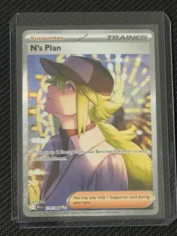 Pokemon TCG N's Plan 170/86 Special Illustration Black Bolt NM/M Condition - Image 1