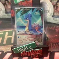 Pokemon TCG Misty’s Lapras 194/182 SV10: Destined Rivals Illustration Rare NM - Image 1
