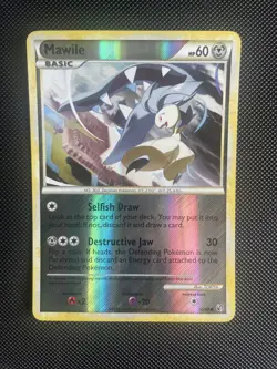 Pokemon TCG Mawile Undaunted 56/90 Reverse Holo Common LP+ - Image 1