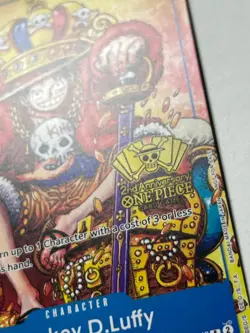 Monkey.D.Luffy (2nd Anniversary Stamped Promo) P-043 One Piece English - Image 4