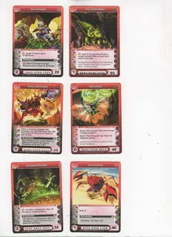 Chaotic lot #222 12 Underworld creature cards. - Image 1