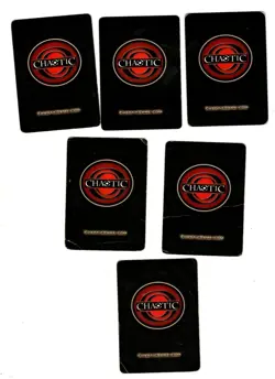 Chaotic lot #078. Lot of 6 Super Rare creature cards. All Underworld - Image 2