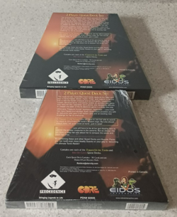 TOMB RAIDER COLLECTIBLE CARD GAME Starring Lara Croft Factory Sealed 2 Pack Box - Image 2