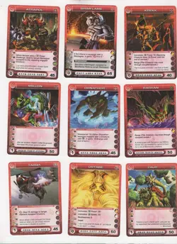 Chaotic lot #015 9 Underworld creature cards. - Image 1