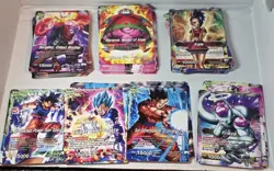 Dragonball Z Super Leader Cards / Lot Of 91 NM - Image 2