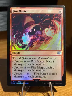 Final Fantasy Foil: Fire Magic - Image 1