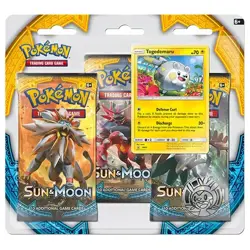 Pokemon Sun & Moon Base Set Triple Blister Pack *Factory Sealed* - Image 2
