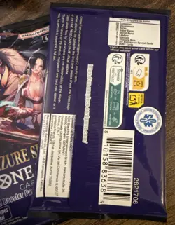 One Piece OP-14 The Azure Sea's Seven Booster Pack Lot of 10 English New Bandai - Image 3