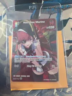 Hololive Quintet Spectrum Card Game hBP02-032 Houshou Marine SR English - Image 1