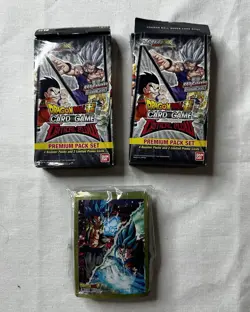 Dragon Ball Z Cards Lot & Sleeves - Image 2