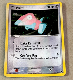 Porygon 47/112 EX Fire Red & Leaf Green NM+ Pokemon Card - Wicked !! - Image 1