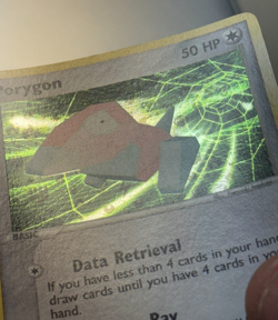 Porygon 47/112 EX Fire Red & Leaf Green NM+ Pokemon Card - Wicked !! - Image 3